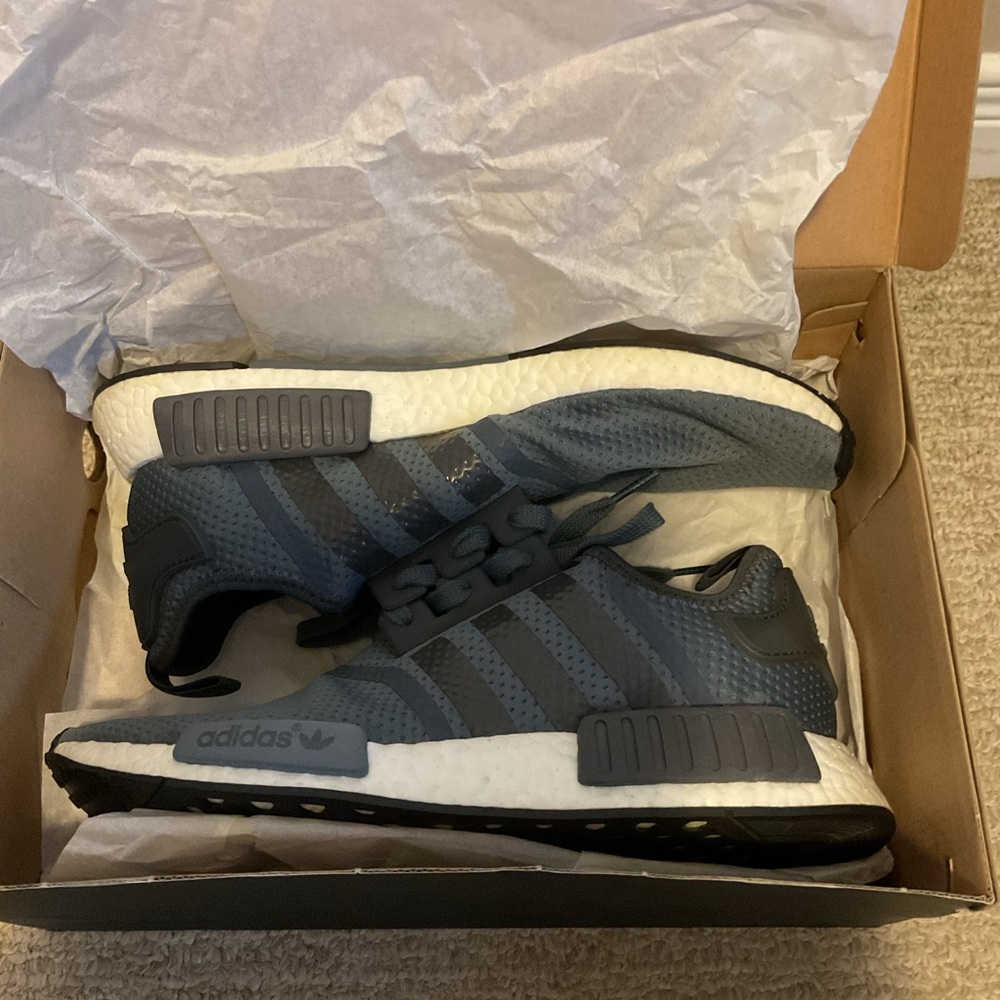Adidas NMD R1 Graphite Brand New Mens size 10.